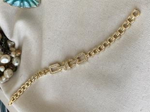 Özel Seri 14K Kilit Geçmeli Bileklik