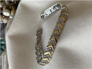 Özel Seri Çift Renk Yassı Arrow Bileklik