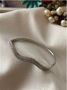 Özel Seri Çift Sıra Wave Suyolu Kelepçe