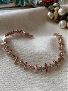 Özel Seri Pembe Taşlı Serenay Bileklik