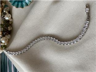 Özel Seri Silver İri Suyolu Bileklik