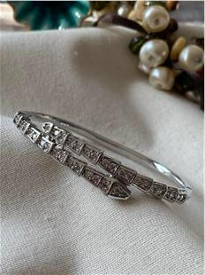 Özel Seri Taşlı Sarmal Yılan Kelepçe