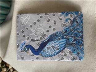 Peacock Dikdörtgen Ayna