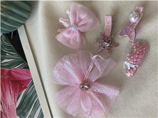 Pembe Fancy Toka Seti