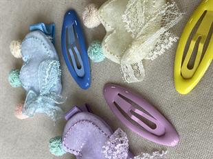 Ponponlu Taç Toka Seti 