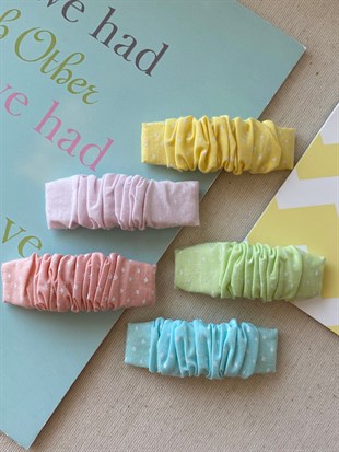 Renkli Büzgülü Toka