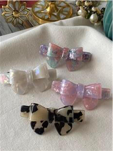 Renkli Çıtlı Mini Fiyonk Toka