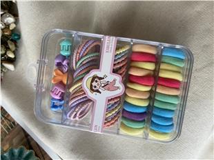 Çoklu Renkli Toka Seti