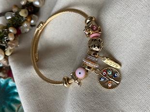 Renkli Hayat Ağacı Charmlı Bileklik