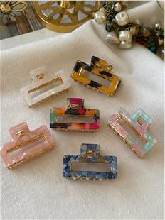 Renkli Mini Dikdörtgen Mandal Toka