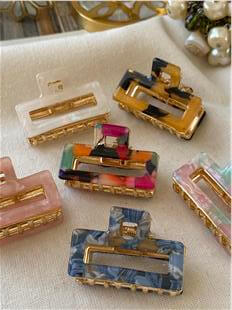 Renkli Mini Dikdörtgen Mandal Toka