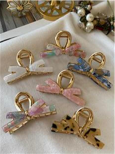 Renkli Mini Fiyonk Mandal Toka