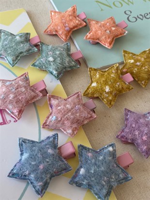 Renkli Yıldız Toka