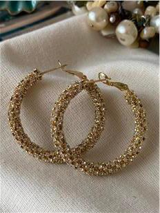 Sarmal Suyolu Halka Küpe