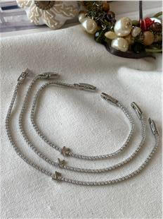 Silver İnce Suyolu Harf Bileklik