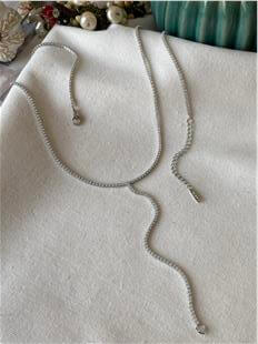 Silver Zarif Suyolu Kolye