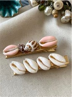 Sıralı Deniz Kabuklu Set Toka 