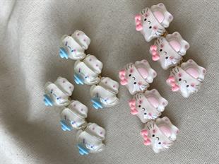 Sıralı Hayvan Figürlü Toka Seti