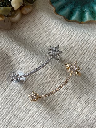 Sirius Yıldız Kıkırdak Küpe