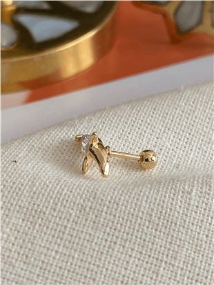 Taşlı Muz Piercing