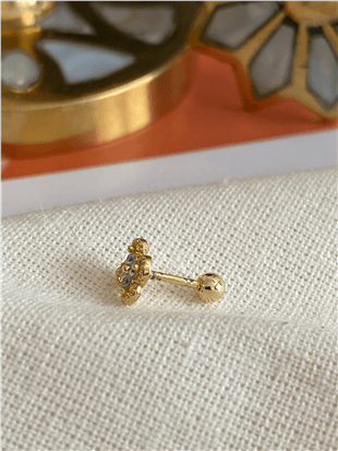 Taşlı Sembol Piercing