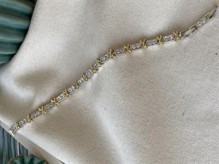 Taşlı Xoxo bileklik