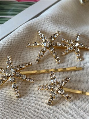 Taşlı Yıldız Toka Set