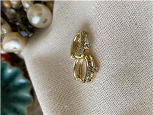 Tektaş Halka Kıkırdak Küpe