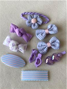 Mor Çizgili Toka Seti