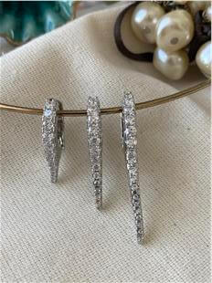 Üçlü Suyolu Tasarım Küpe