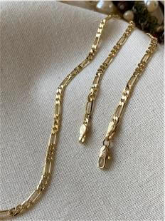 VIP 14K 55 cm İnce Figaro Zincir Kolye