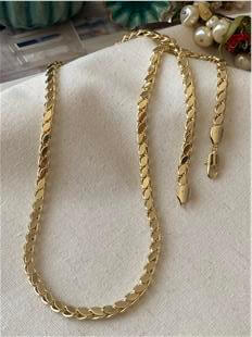 VIP 14K 60 cm Arpa Kolye
