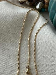 VIP 14K 60 cm Sarmal Kare Zincir Kolye