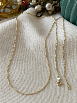 VIP 14K 60 cm Sarmal Zincir Kolye