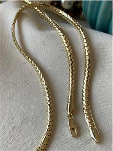 VIP 14K 60 cm Snake Zincir Kolye