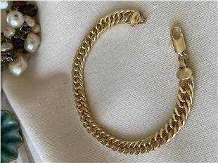 VIP 14K 7 mm Zincir Bileklik