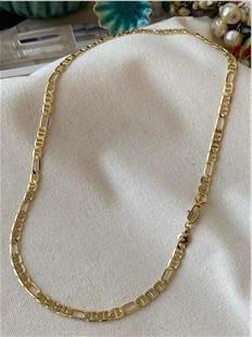 VIP 14K Antik Zincir Kolye