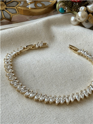 VIP 14K Arpa Model Suyolu Bileklik