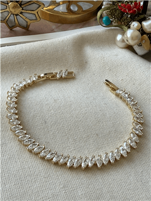 VIP 14K Arpa Model Suyolu Bileklik