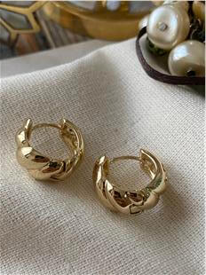 VIP 14K Bombe Burgu Küpe