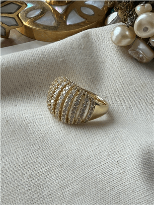 VIP 14K Bombe Kaburga Model Yüzük