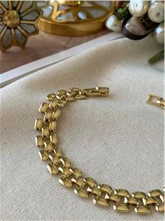 VIP 14K Bombe Örme Bileklik