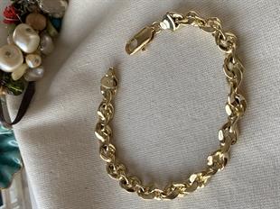 VIP 14K Burgu Halkalar Bileklik