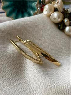 VIP 14K Büyük Lades Küpe