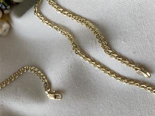 VIP 14K Çift Zincir Kolye