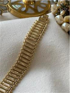 VIP 14K Desenli Sticks Bileklik