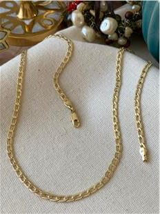 VIP 14K Desenli Zincir Kolye