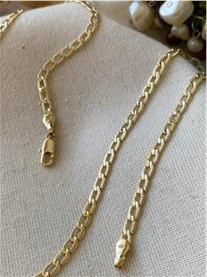 VIP 14K Desenli Zincir Kolye