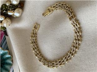 VIP 14K Dorikalı Kılçık Bileklik