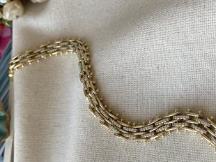 VIP 14K Dorikalı Kılçık Bileklik